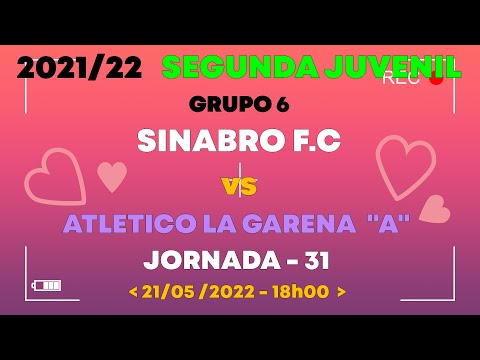 2021-22 SEGUNDA JUVENIL JORNADA 31 - 210522 -18h00