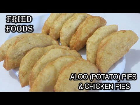 FRIED Potato (Aloo) Pies and Chicken Pies  | Iftar Snacks | Trinidad Cooking