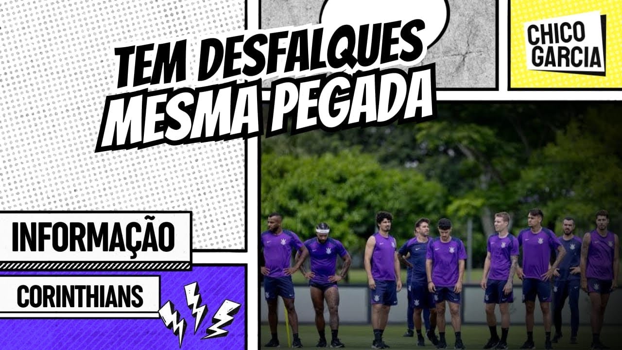 CORINTHIANS: LESÃO CONVENIENTE DE GARRO, DIRETOR AFASTADO E BUSCA PELA DÉCIMA VITÓRIA