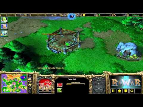 ADs.ZDR(ORC) vs AgFox.TiuJQY(UD) - Game 2 - WarCraft 3 gameplay - RN708