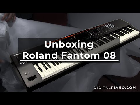 Roland Fantom 08 Unboxing | Digitalpiano.com