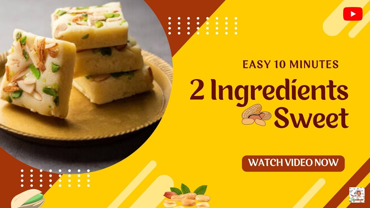 Perfect moongfali barfi every single time । No Fail   Barfi । Peanut Fudge