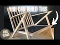 How To Build A chair - Z Chair - WoodWorking (( FREE PLANS Available )