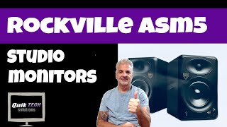 Video thumbnail for Rockville ASM5 Studio Monitors by Quik Tech Solutions L.L.C