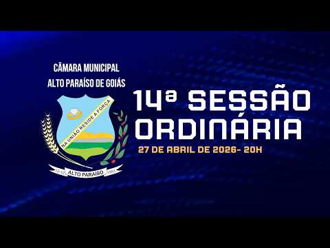 14ª Sessão Ordinária de 2026