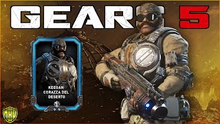 GEARS 5 - DESERT ARMOR KEEGAN GAMEPLAY! (Ranked FFA)