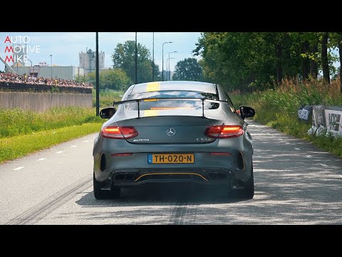 745HP RENNtech Mercedes C63 R AMG Coupe Edition1 w/ Akrapovic Exhaust - Burnouts & Accelerations !