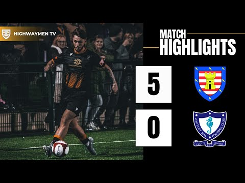 Highlights: Morpeth Town 5 Whitley Bay 0 - Senior Cup