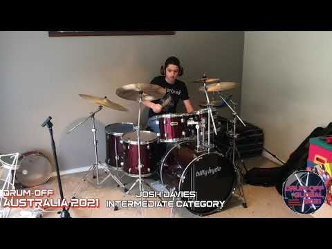 Drum-Off AUSTRALIA 2021 - JOSH DAVIES - 15 - Intermediate category
