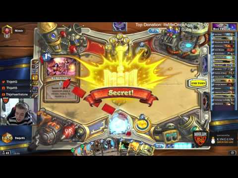 ThijsNL (Mage) vs Mimir (Paladin) - Hearthstone 17th Season August 2015