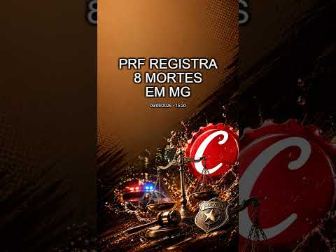 7 de Setembro: PRF registra 151 acidentes e 8 mortes nas rodovias de MG