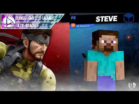 Lagspike 79 Grand Finals Solid_Gmr (Banjo-Inkling-Steve) VS Alandiss (Snake)