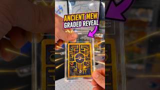 I finally graded my Ancient Mew… 👀 Guess the grade before the reveal!