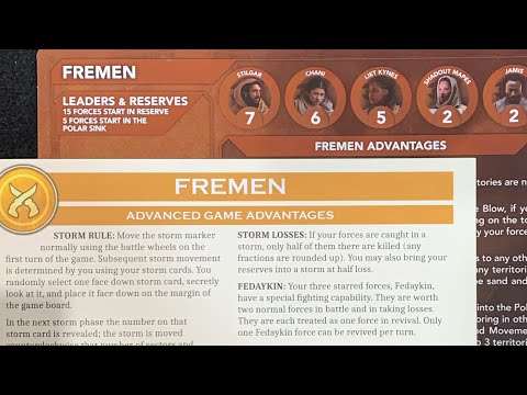 Comparing Fremen in Dune vs Dune Conquest