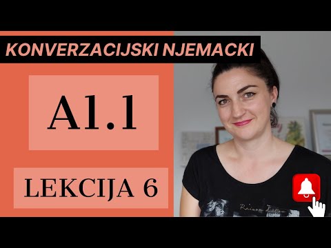POCNITE GOVORITI NJEMACKI - ODMAH! - LEKCIJA 6