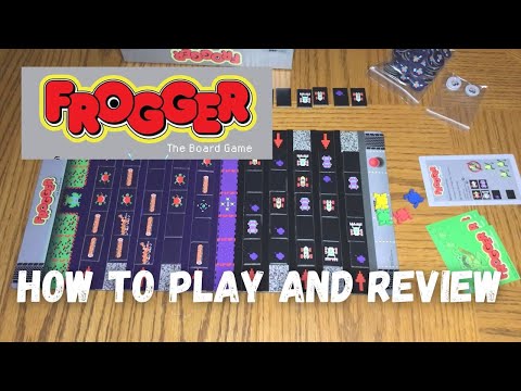 Frogger: The Board Game - How to Play and Review