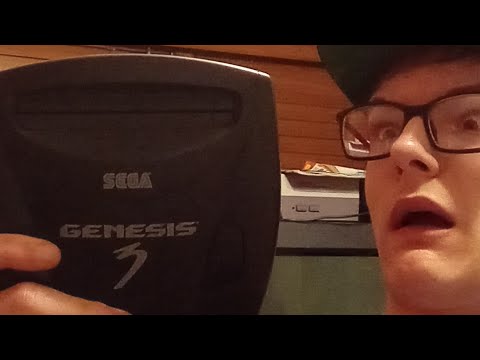 Sega Genesis Model 3... PIECE. OF. SH!T