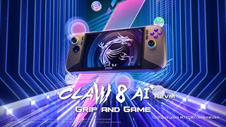  Claw 8 AI+ A2VM - Grip and Game | MSI