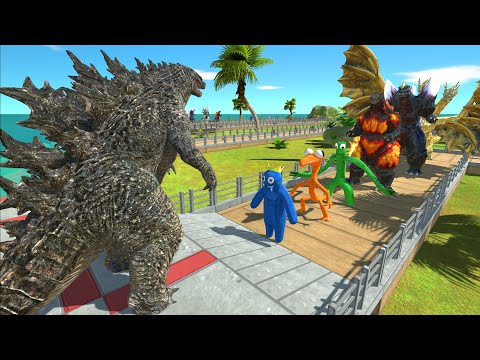 Godzilla 2021 Oasis Death Run - Animal Revolt Battle Simulator