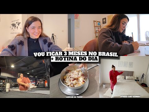 VOU PASSAR 3 MESES NO BRASIL, COMECEI O INGLÊS, BATE-PAPO e muito mais ❤️ - Bruna Paula