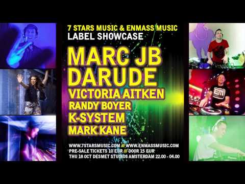 Darude, EnMass Music & 7 Stars Music ADE 2012 Label Showcase Oct 18th
