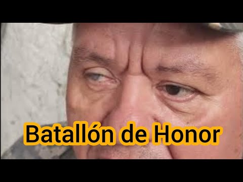 Batallón de honor pero la vista ya no quiere conmigo Oscar Mejia