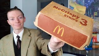 McDonald's NEW McCrispy Strips Review!