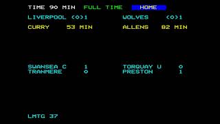 Football Director for the BBC Micro