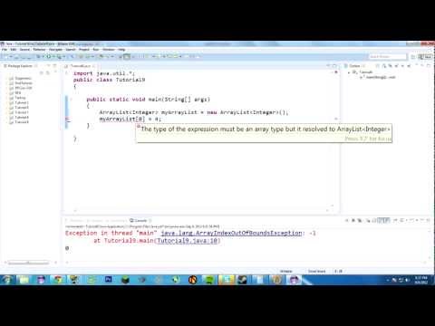 Java Tutorial 9 Hello Arrays And Arraylists