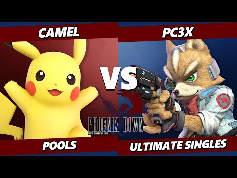 Phoenix Down - Camel (Pikachu) Vs. PC3X (Fox) Smash Ultimate - SSBU