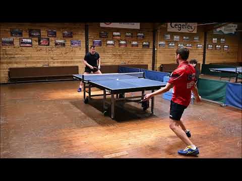 JULES D'HOLLANDER B0 (Berlaar)  tegen OLEG DANCHENKO B0 (Villette)