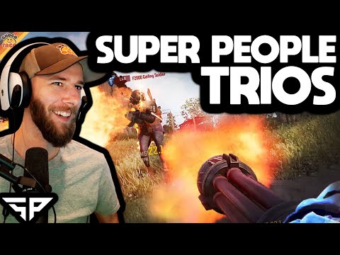 Gatling Gunner, Gas Soldier, & Marine Trios with Kaymind & Halifax - chocoTaco SUPER PEOPLE Gameplay