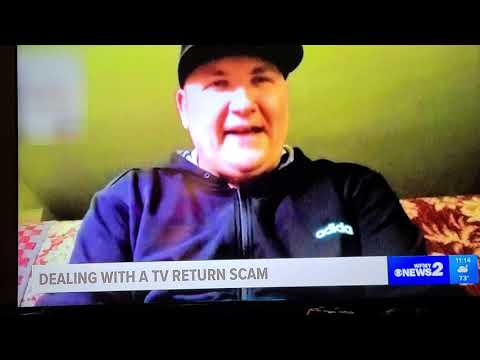 Walmart Broken TV Return Scam Victim News story