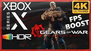 [4K/HDR] Gears of War : Judgment / Xbox Series X Gameplay / FPS Boost 60fps !