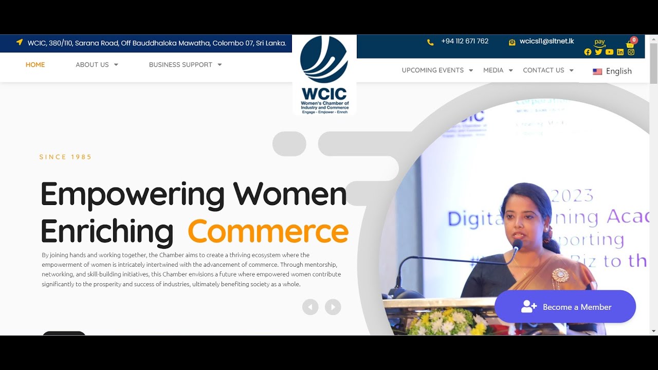Empowering Women: WCIC Website Launched with the support of USAID