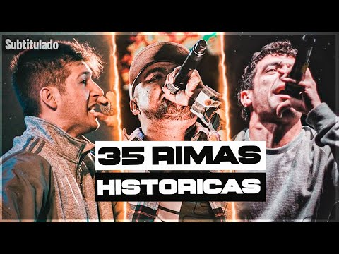 35 RIMAS que MARCARON la HISTORIA en batallas! |ep. 2| Subtitulado