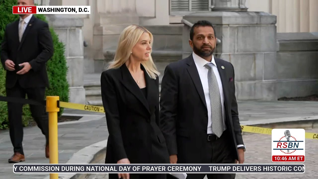 WATCH: AG Pam Bondi, FBI Director Kash Patel Announce Results of Operation Restore Justice - 5/7/25