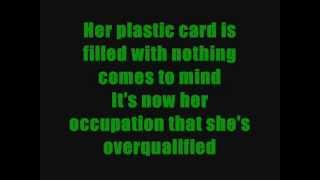 GREEN DAY - TOO MUCH TOO SOON (LYRICS VIDEO) [HQ]