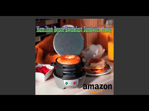 Hamilton Beach Breakfast Sandwich Maker - BUY AMAZON (Features and Purchase) [LINK IN DESCRIPTION]