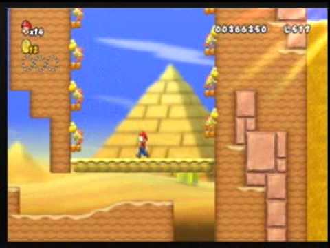 New Super Mario Bros Wii - Walkthrough - Level 2-2