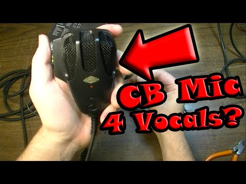 REWIRE a Cobra Dynamic CB Microphone for STAGE USE  - Plus BONUS Tube Disassembly