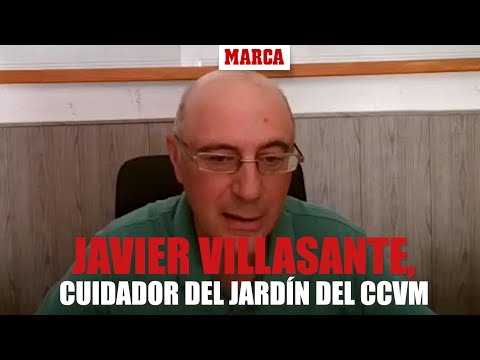 Javier Villasante, cuidador del jardín del CCVM: “-25 es una cifra que puede llegar a superarse”