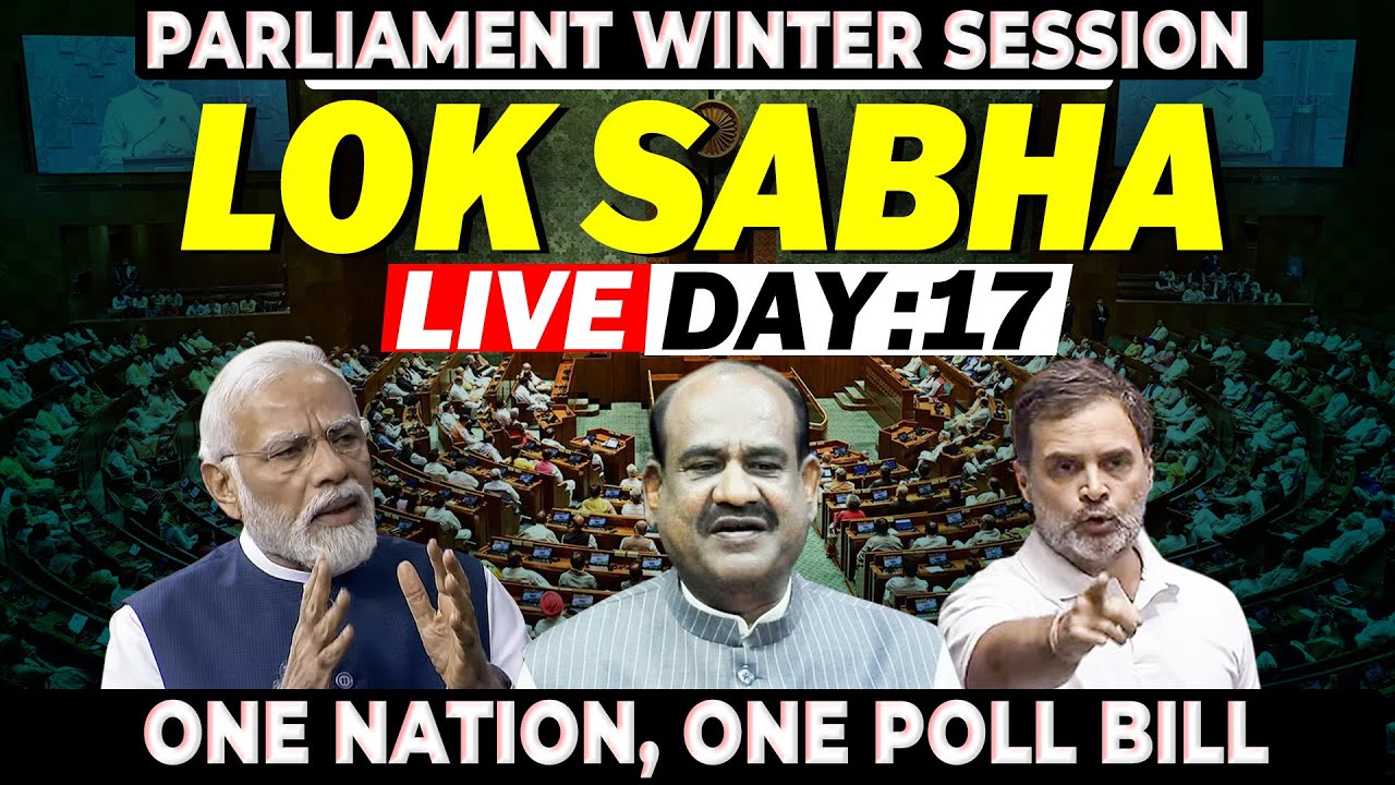 Live: Parliament Session | Voting on One Nation One Election bill in Lok Sabha | Amit Shah