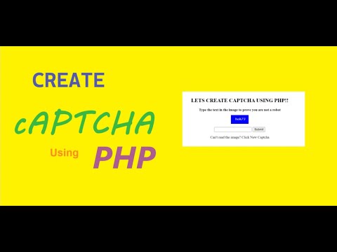 Generate Captcha Using Php Code