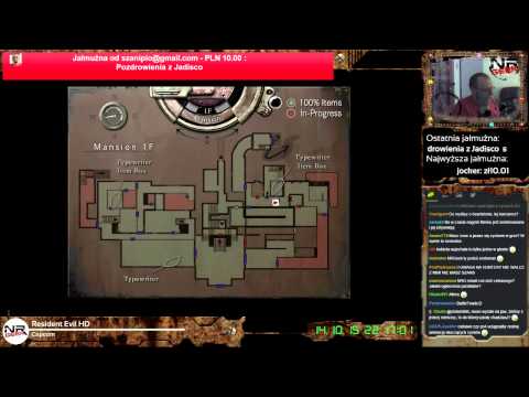 Resident Evil HD Part 4 (Hitbox.tv) - NRGeek Stream #20
