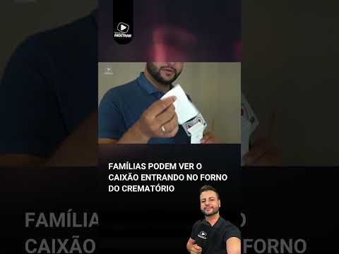 CREMATÓRIO PERMITE QUE FAMÍLIAS VEJAM CAIXÃO ENTRANDO NO FORNO