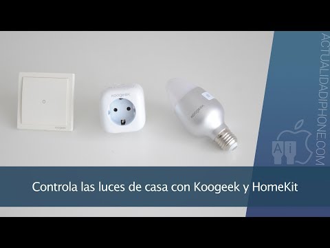 La iluminación de casa compatible con HomeKit gracias a Koogeek