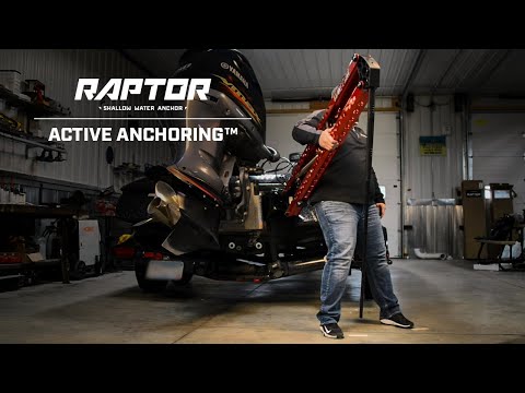 Demonstrating Active Anchoring™ on Raptor™ Shallow Water Anchors