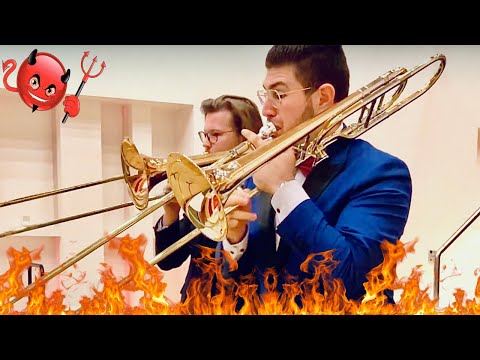 Trombone Duet | Devil‘s Waltz by Cesarini & Oldham #duet #trombone #youtube #music #video #art #fun