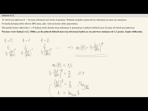 Matura rozszerzona 2023 - zadanie 1